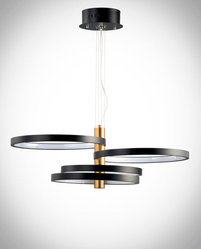  Hoopla LED Pendant E24326-BKGLD Suspension Pendant
