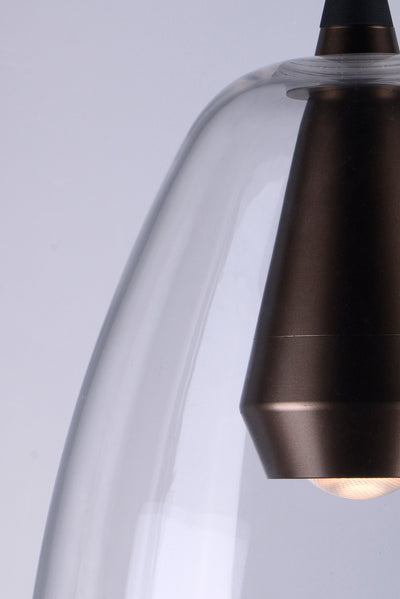  Sven LED Pendant E24608-18BKCOF Mini Pendant