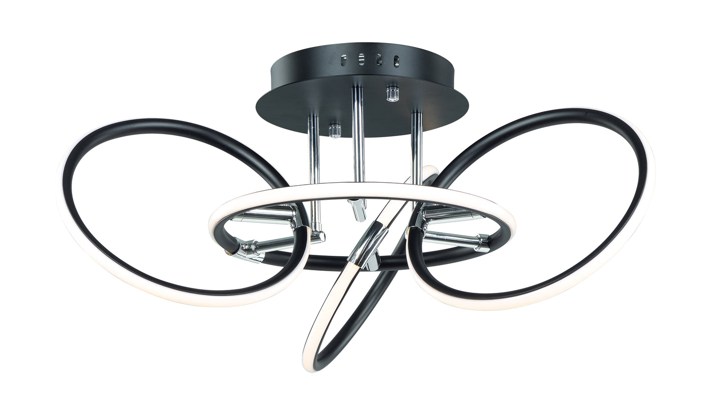  Ringer LED Ceiling Mount E24721-BKPC 
