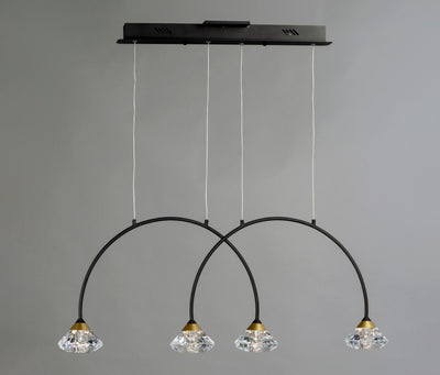  Hope LED Pendant E24804-75BKMG 