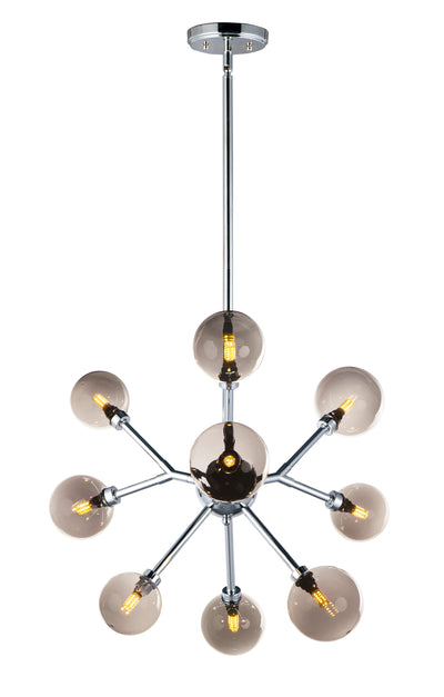  Asteroid 9-Light LED Chandelier E24822-138PC Chandelier