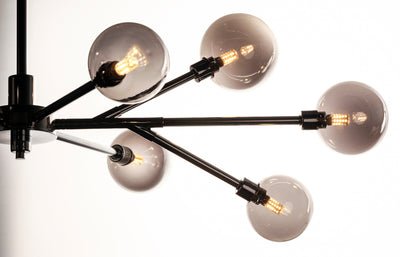  Asteroid 9-Light LED Chandelier E24822-138PC Chandelier