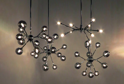  Asteroid 9-Light LED Chandelier E24823-138PC Chandelier