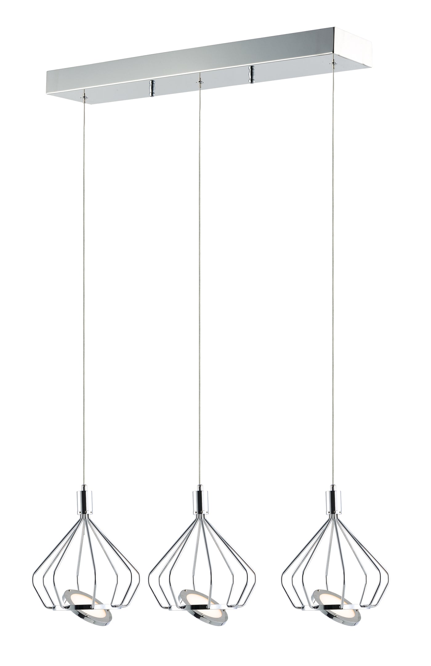  Tilt LED 3-Light Pendant E30622-PC 