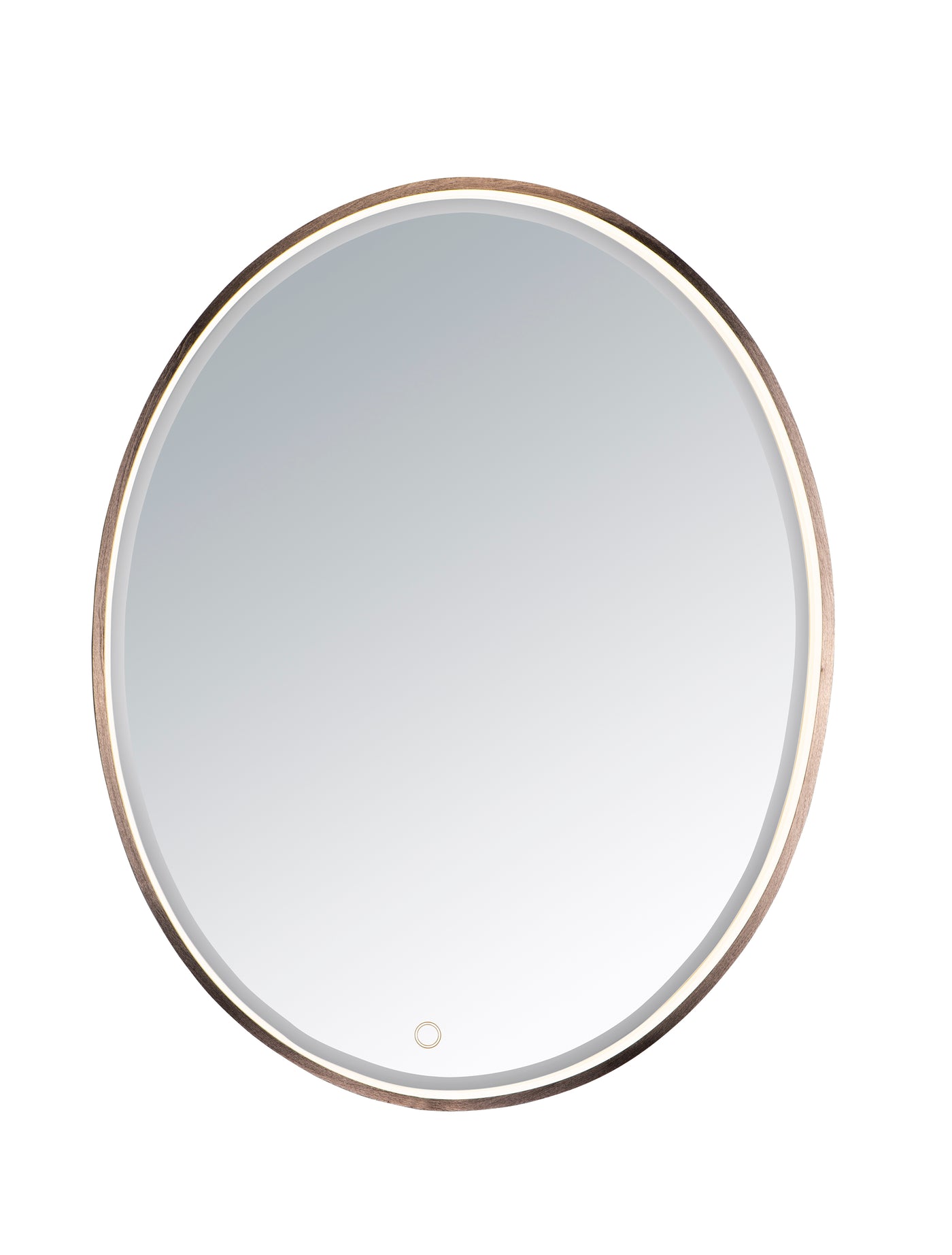  LED Oval Mirror E42012-90BRZ Decor