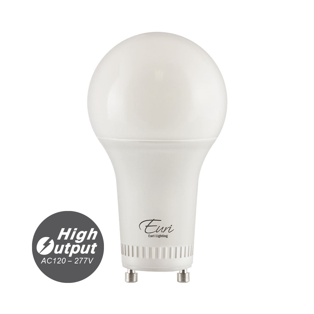 25PK LED A19 Bulb, GU24 Base, 14 Watt, 120-277V, 1600 Lumen, 2700K, 3000K, 4000K, 5000K