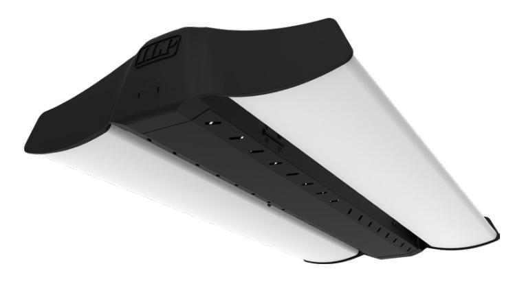 LED Endeavour High Bay, 82 Watt, 120-277V, 11978 Lumens, 4000K, or 5000K, White or Black Finish