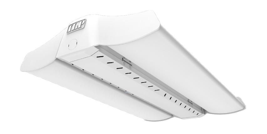 LED Endeavour High Bay, 82 Watt, 120-277V, 11978 Lumens, 4000K, or 5000K, White or Black Finish