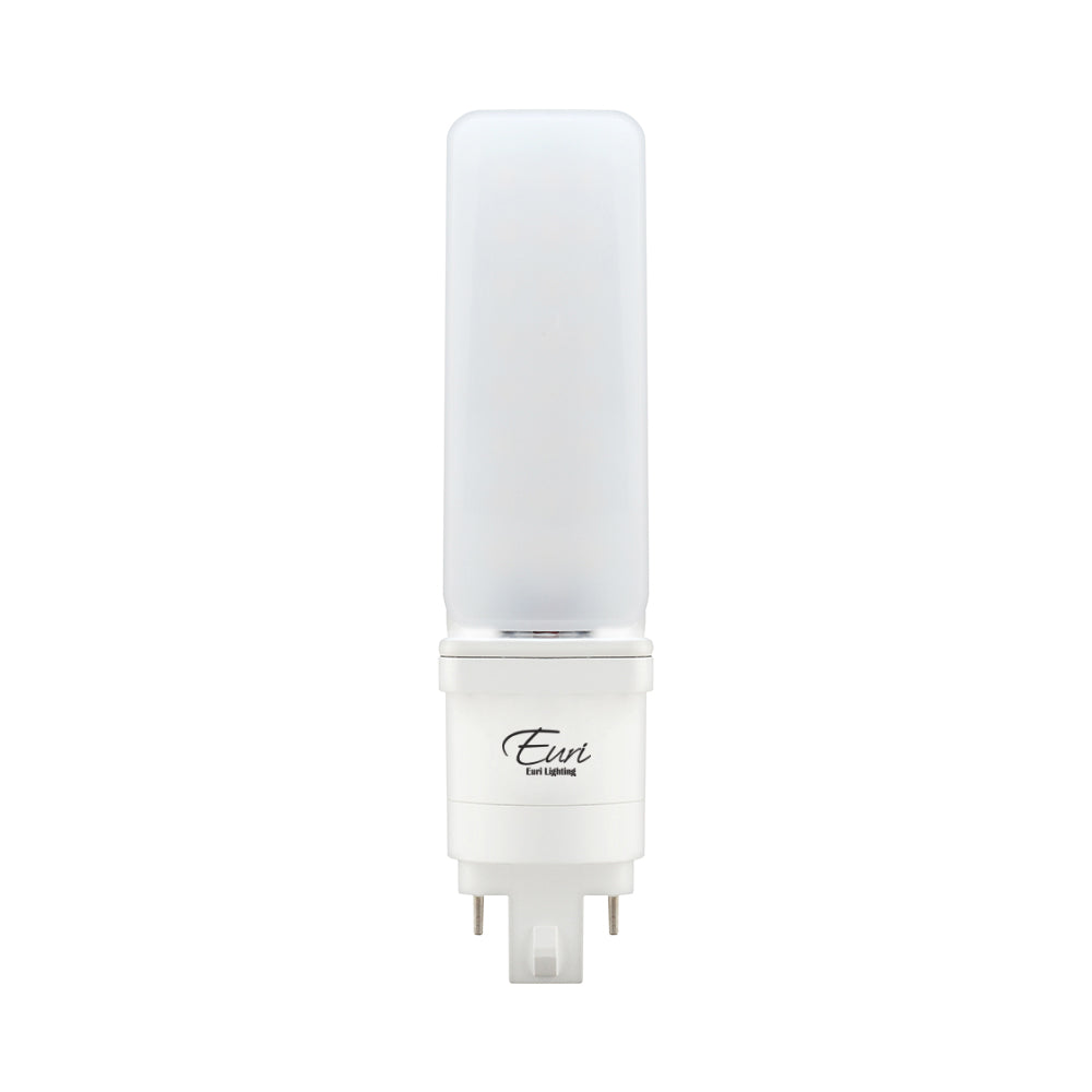 6PK LED Horizontal 12 Watt PL Lamp, G24q Base, 120-277V, 1100 Lumens, 5000K
