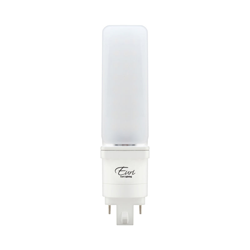 6PK LED Horizontal 12 Watt PL Lamp, G24q Base, 120-277V, 1100 Lumens, 5000K