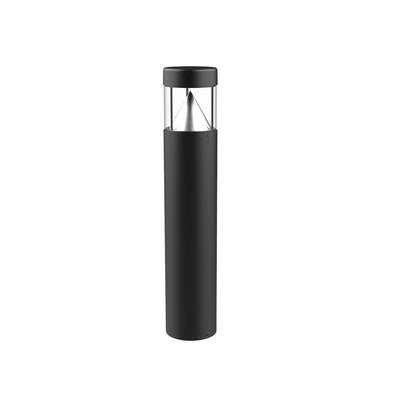 8" Flat Cone Bollard, 120-277V, 4000K or 5000K, Selectable Wattage, Black or Bronze