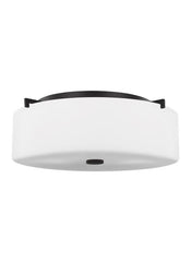 Large Three Light Flush Mount Finish: Oil Rubbed Bronze - FM312EN3/ORB