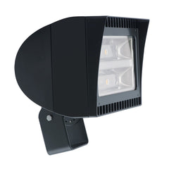 LED Flood Light, 105W, 120-277V, Bronze or White Finish