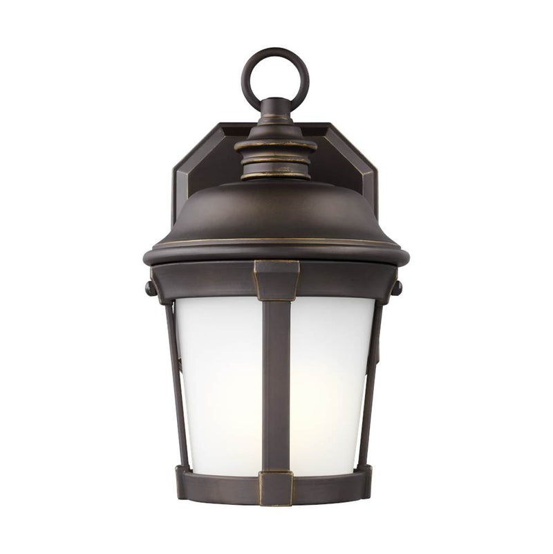 Calder Collection - Small One Light Outdoor Wall Lantern | Finish: Antique Bronze - 8550701EN3-71