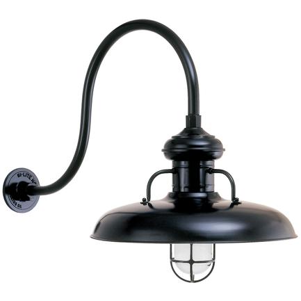 10" Shade Hi-Lite Gooseneck, Milkman Collection, H-7510 Series (Available in Multiple Color Finishes)