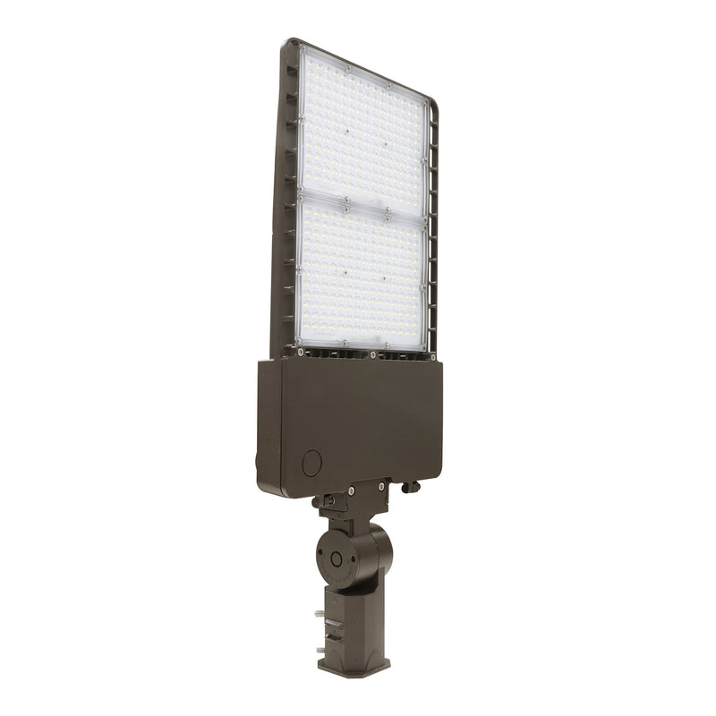 GKOLED Area/Parking Lot Light, 300 Watt, 42000 Lumens, 120-277V, 4000K or 5000K,  Dark Bronze Finish