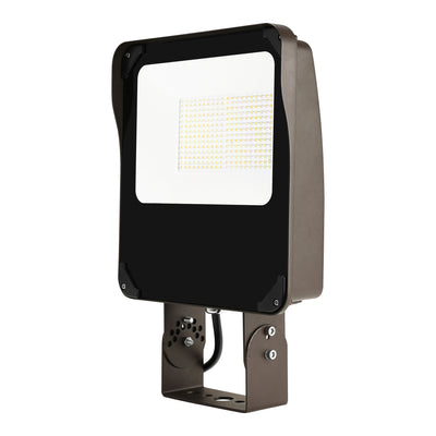 LED Flood Light, 90W, 14500 Lumens, 120-277V, CCT Selectable, Dark Bronze