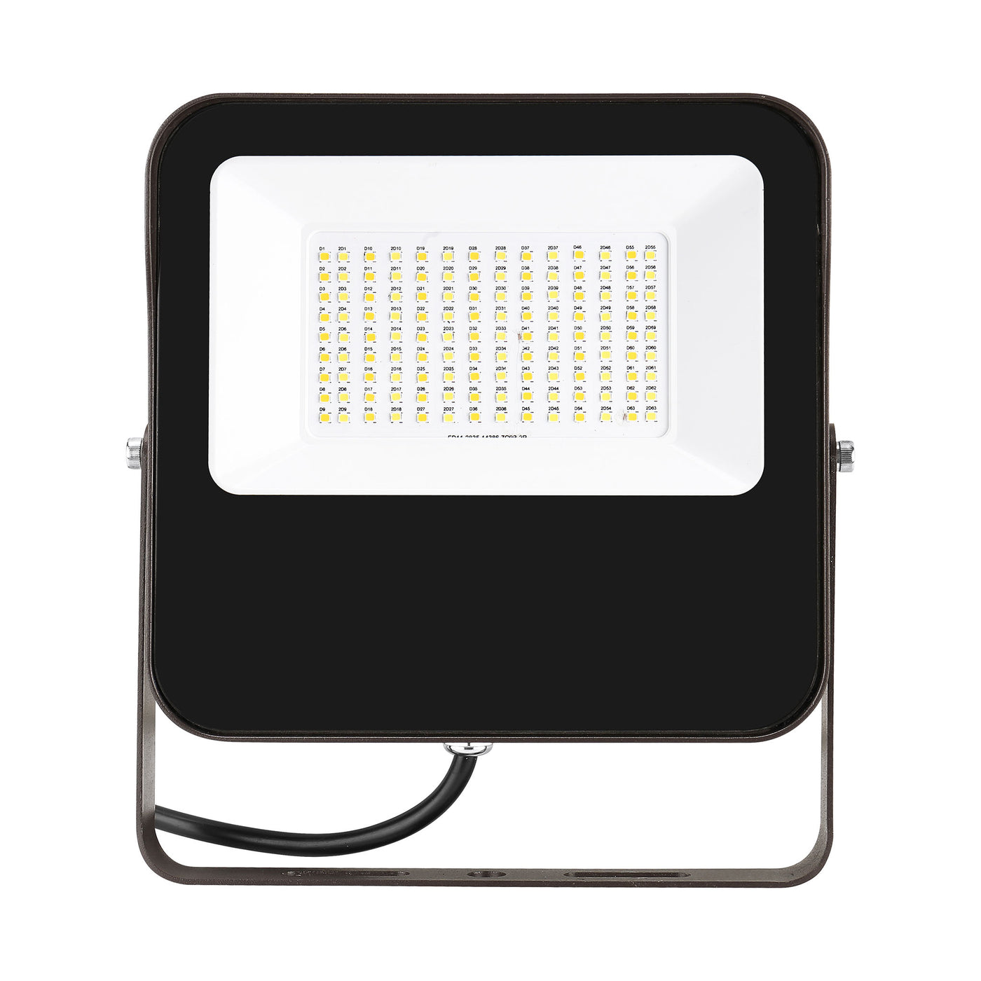 LED Flood Light, 40W, 6000 Lumens, 120-277V, CCT Selectable, Dark Bronze