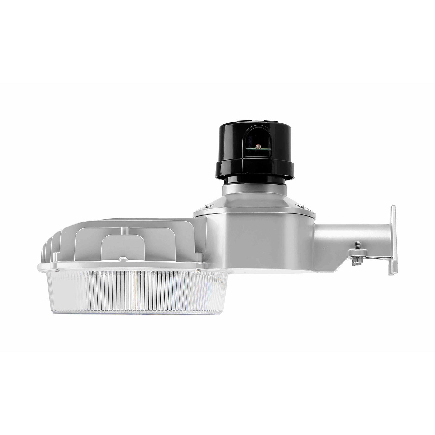 Dusk to Dawn Light with Photocell, 45W, 65W or 90W, 4000K or 5000K, 120-277V, Silver Finish