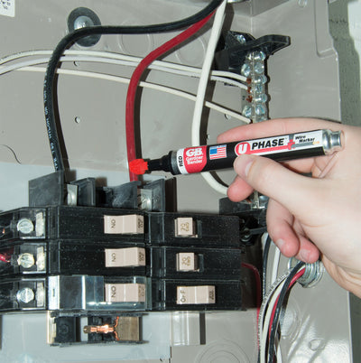 Gardner Bender GWM-AST U-Phase Wire Marker; Assorted - Blue/Red/White/Green