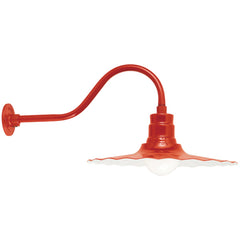Hi-Lite 20-Inch Radial Shade Barn Light (Available in Multiple Color Finishes)