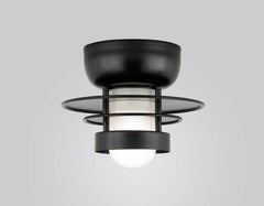 Hi-Lite Self-Ballasted Saturn Flush Mount (Available in multiple color finishes)