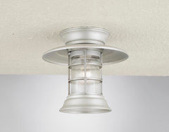 Hi-Lite Saucer Vapor Jar Flush Mount (Available in multiple color finishes)