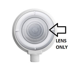 Lens for 401-HBE11-IUB (0-10V IP65 High Bay Dimming Occupancy Sensor). aisle pattern, high mount, water tight.
