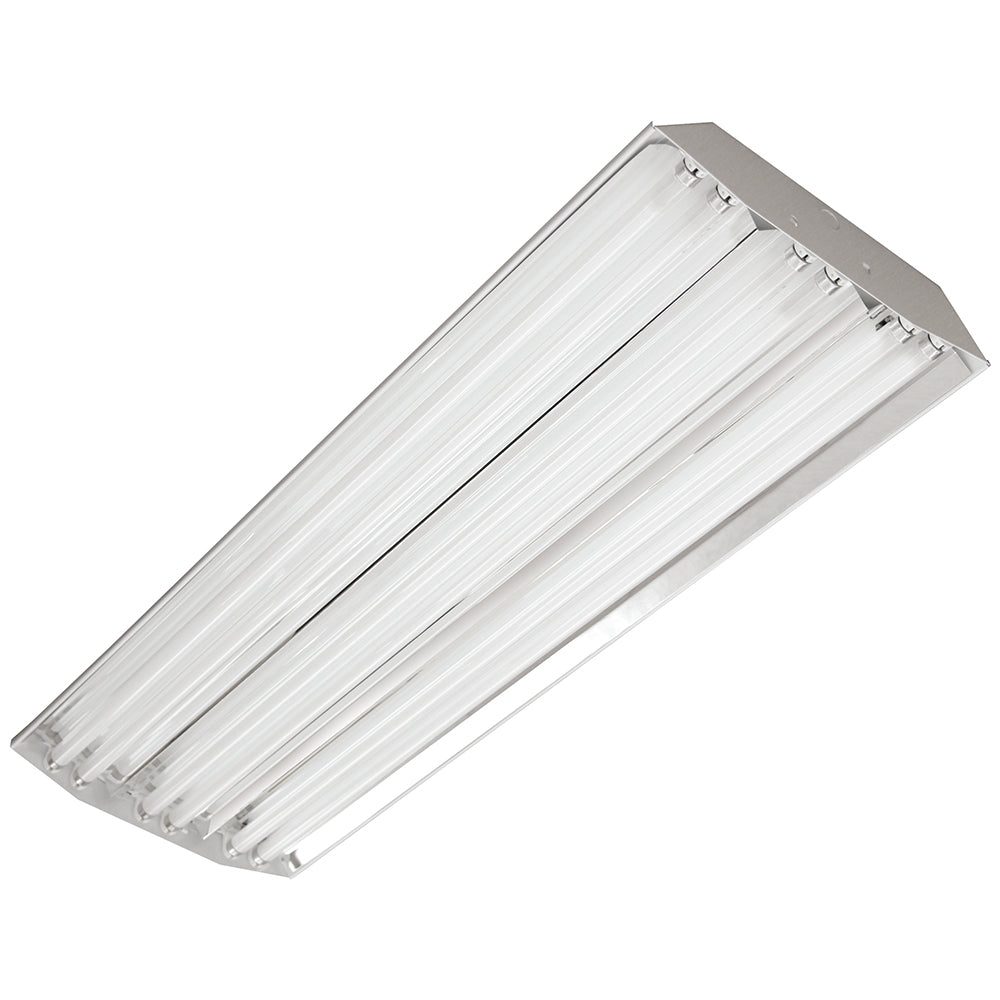 6 lamp high bay fluorescent lighting fixtures