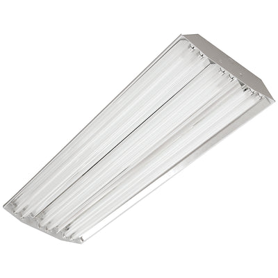 6 lamp high bay fluorescent lighting fixtures