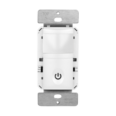 8PK 180° PIR Vacancy Motion Sensor Wall Switch, Single Pole