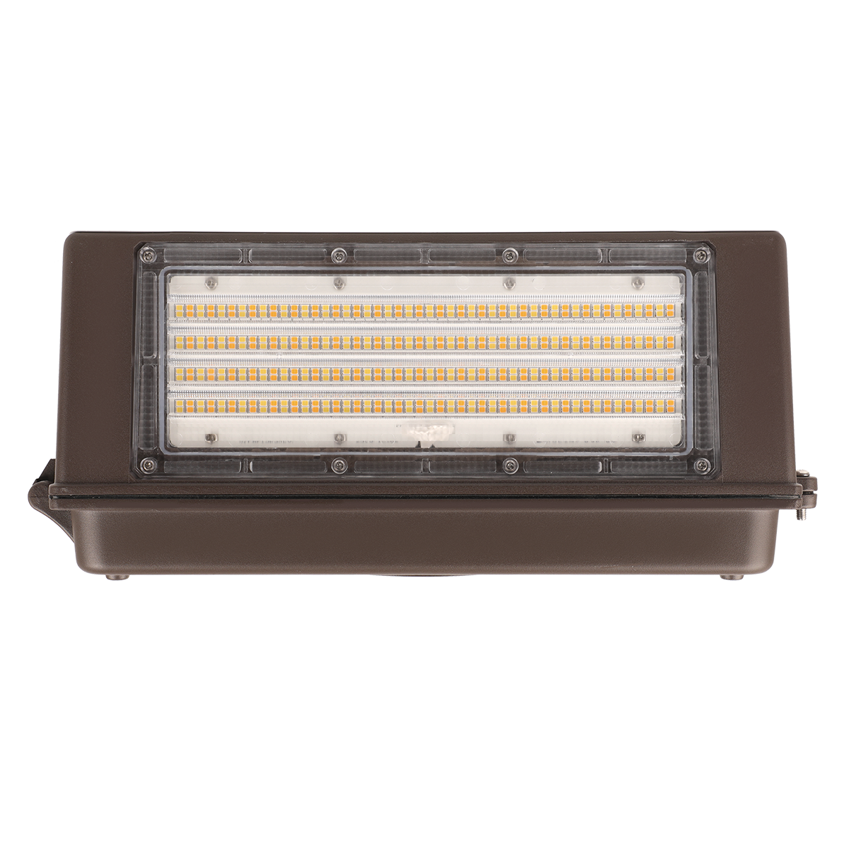 LED Full Cutoff Wall Pack, 8000 or 15000 Lumens, CCT Selectable, 120-277V, Dark Bronze Finish