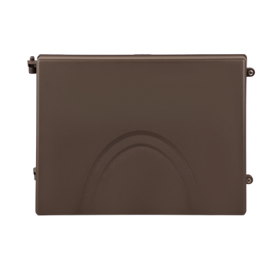 LED Full Cutoff Wall Pack, 8000 or 15000 Lumens, CCT Selectable, 120-277V, Dark Bronze Finish