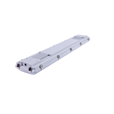 4 Foot LED Vapor Tight Fixture, 14000, or 20000 Lumens, 120-277V, 100W, or 150W, CCT Selectable 3500K/4000K/5000K