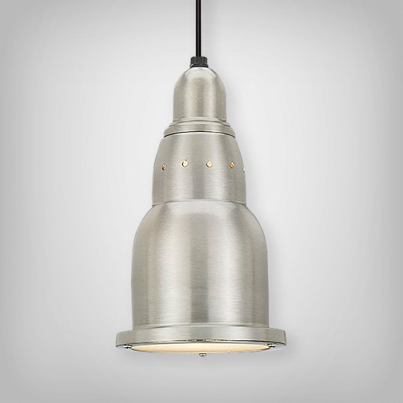 JIB611 Series 1 Light Cord Hung Cafe Lites, Multiple Finishes Available