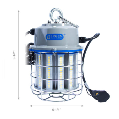 Bergen Industries K5100 High Bay Temp Light 100w LED, IP65, 13,000lm, 5000k