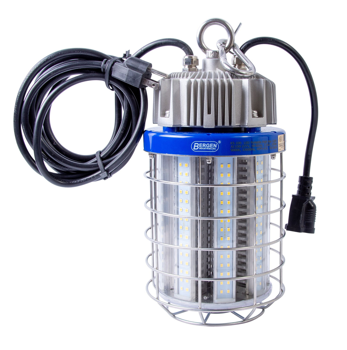 Bergen Industries K5100 High Bay Temp Light 100w LED, IP65, 13,000lm, 5000k