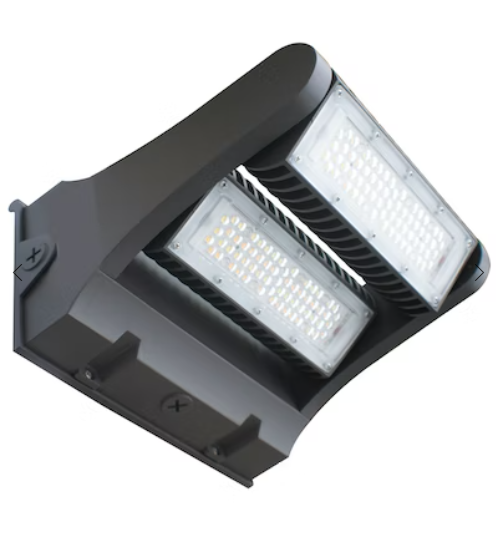 LED Double Module Rotating Full Cutoff Wall Pack, 80 watt, 10,875 ...