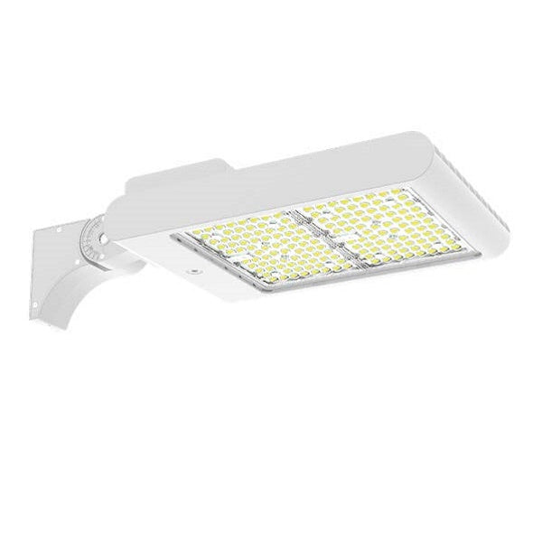 LED High Lumen Area/Parking Lot Light, Selectable Wattage 50/80/100/150, Selectable CCT, 120-277V, White Finish