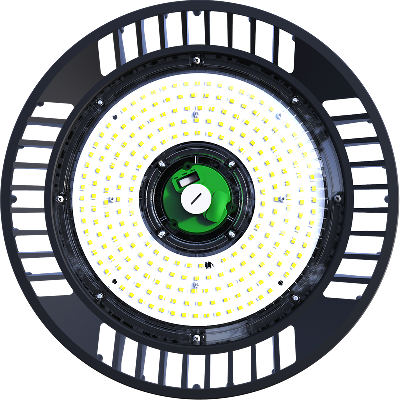 LED UFO High Bay Light, 45000 Lumens, 300W, 5000K, 100-277V, 1-10V Dimming