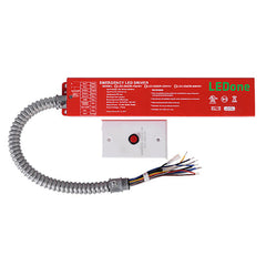 Emergency Driver, 25W or 40W, 100-347V, Working Time 1.5 Hours, Charging Time 24 Hours