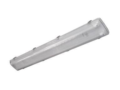 4 Foot LED Vapor Tight Fixture for 2 or 3 Single End, LED Ready