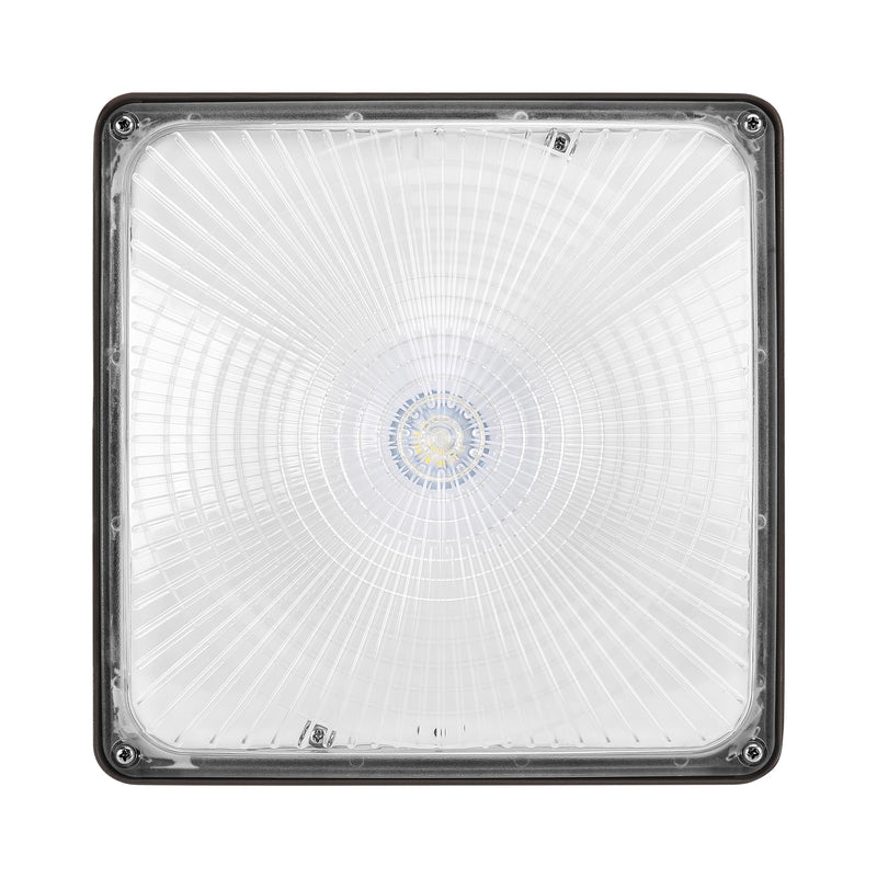 Economy Square LED Canopy Light, 40 watt, 5450 Lumens, 120-277V, 4000K or 5000K