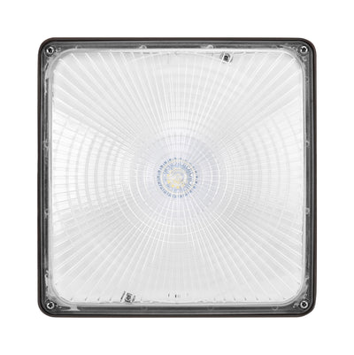 Economy Square LED Canopy Light, 60 watt, 6,600 Lumens, 120-277V, 4000K or 5000K