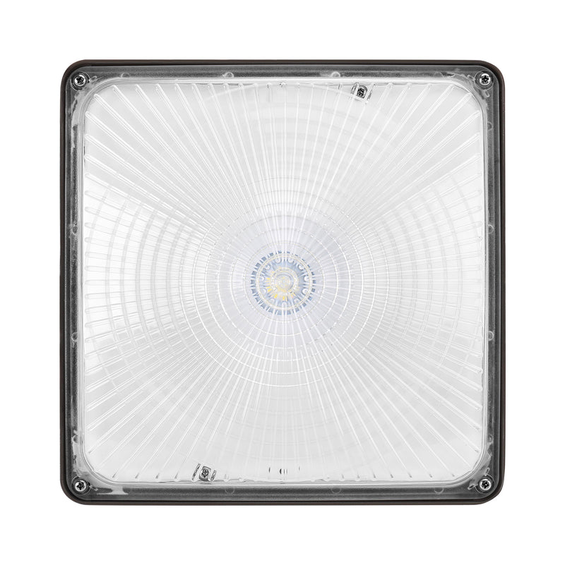 Economy Square LED Canopy Light, 60 watt, 6,600 Lumens, 120-277V, 4000K or 5000K