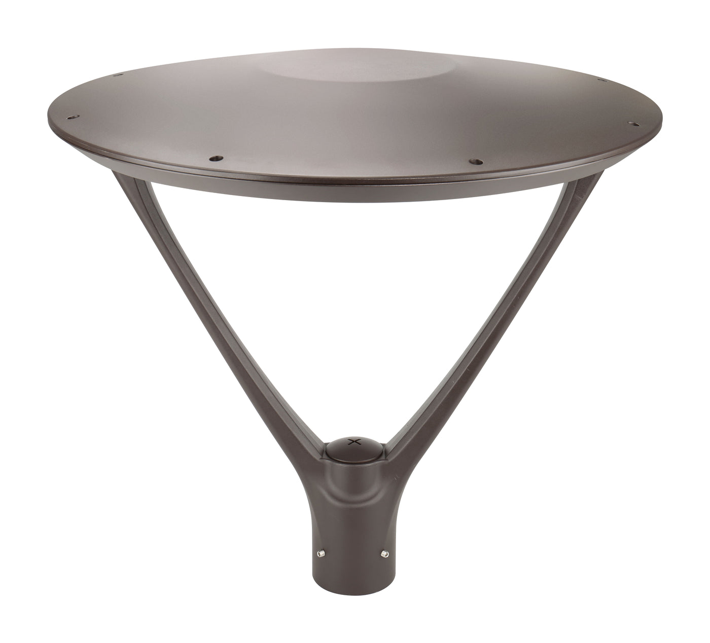 Post Top Light, 130W, 15800 Lumens, 120-277V, Wattage and CCT Selectable, Dark Bronze or Black