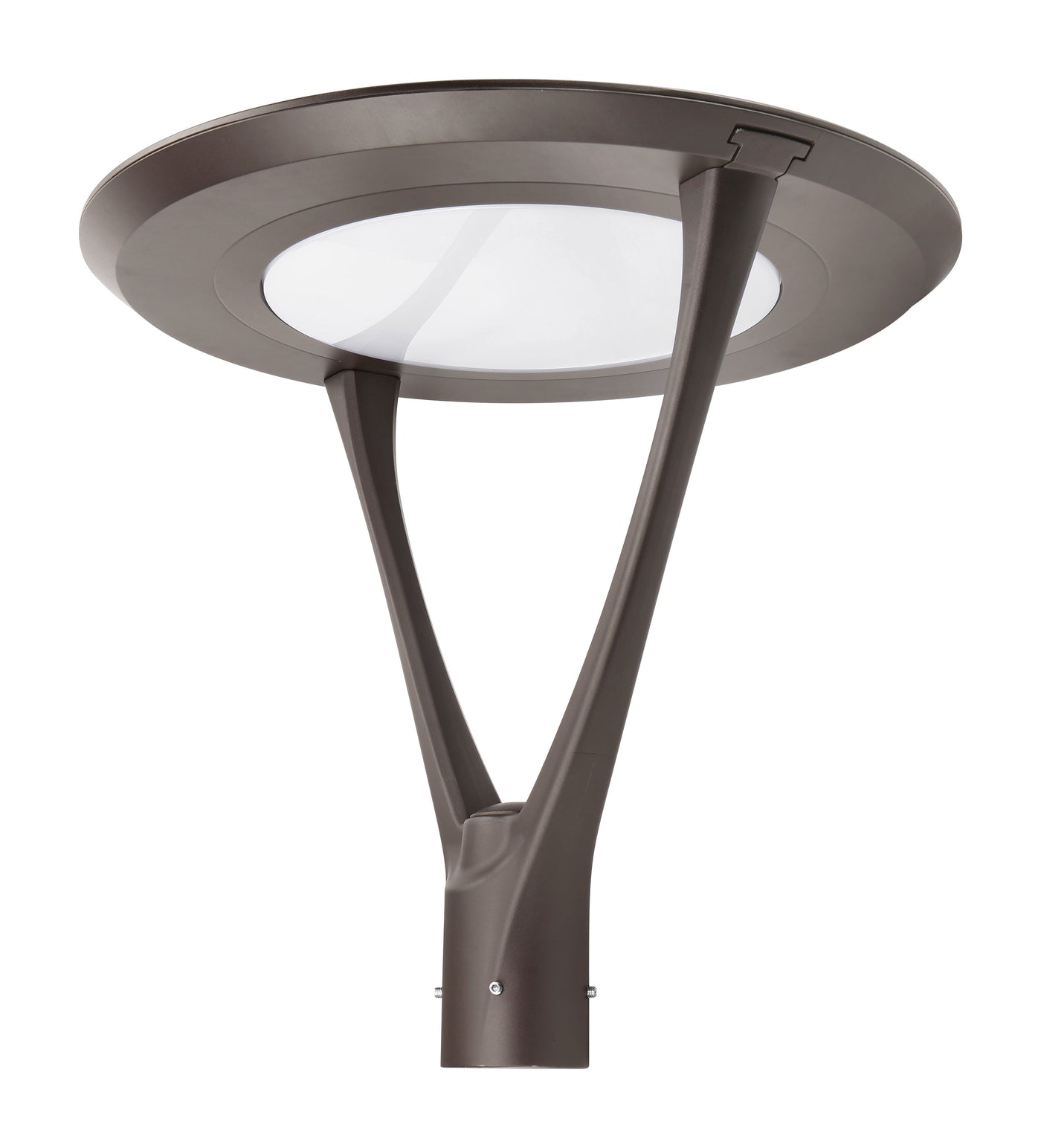 Post Top Light, 130W, 15800 Lumens, 120-277V, Wattage and CCT Selectable, Dark Bronze or Black