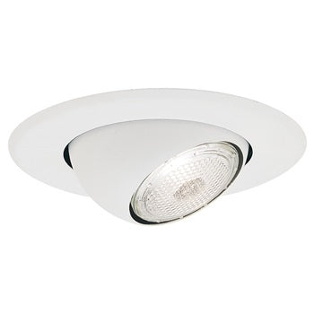 Eyeball White Trim for 4 Inch Recessed Can Light