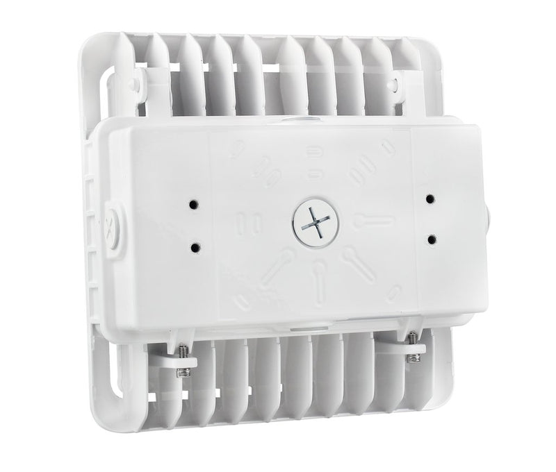 Square LED Garage Canopy Light, 55W, 5000K