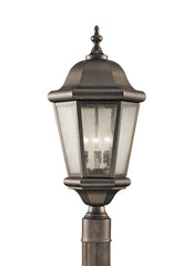 OL5907CB, Three Light Outdoor Post Lantern , Martinsville Collection